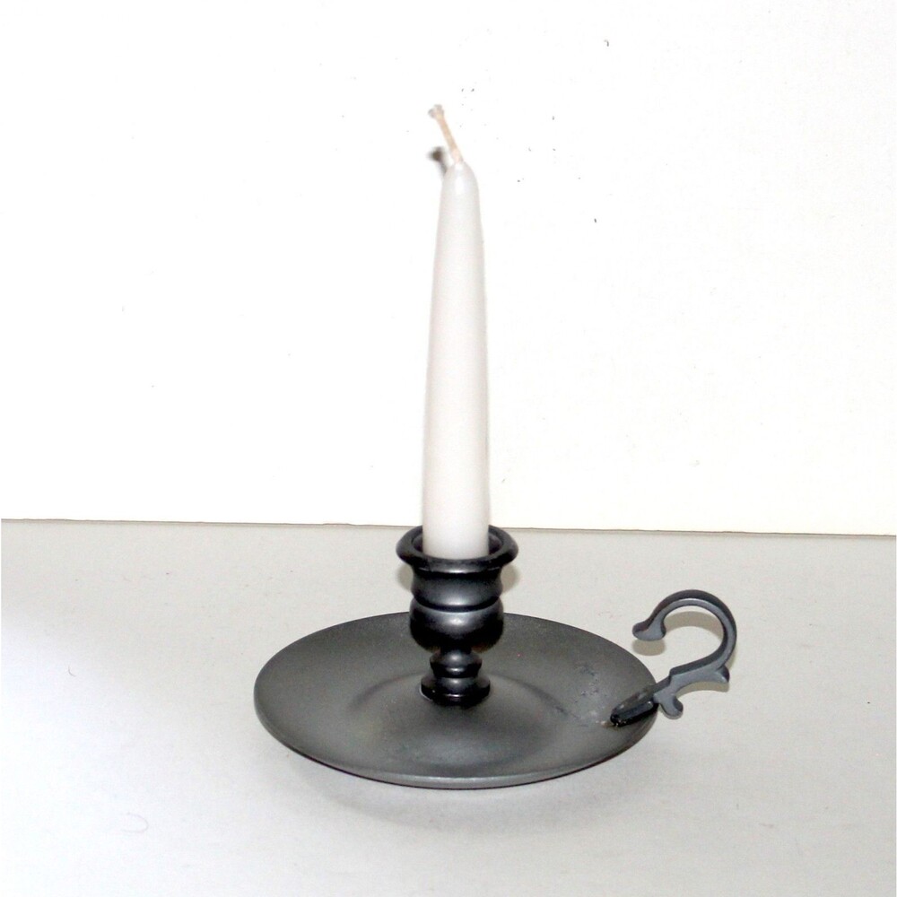Avon American Heirloom Chamber Candle Holder Stick Vintage Colonial